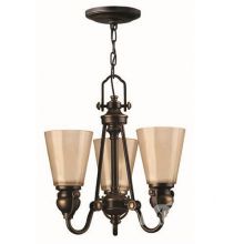 Mayflower żyrandol postarzany brąz 3x100W E27